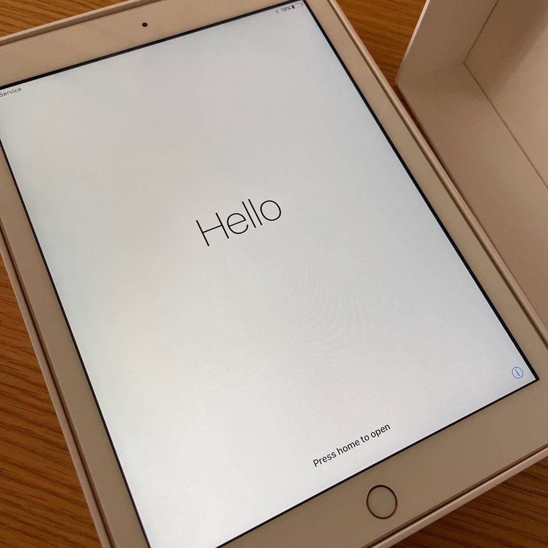 Apple iPad 第5世代 Wi-Fi+Cellular 32GB ゴール…
