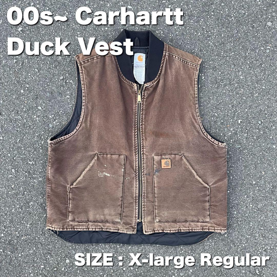 Carhartt Duck Vest ダック地ベスト