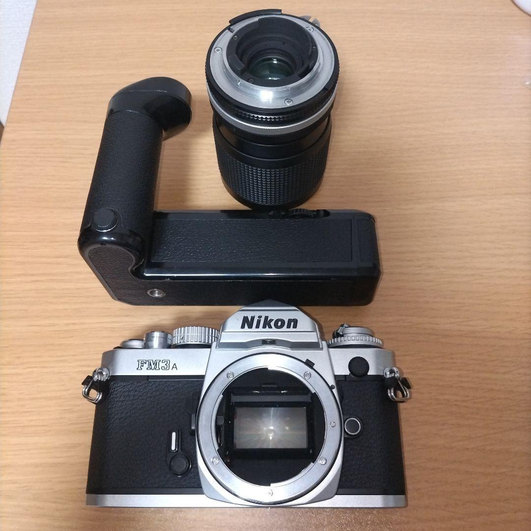 Nikon FM3A シルバー　美品　モータードライブセット