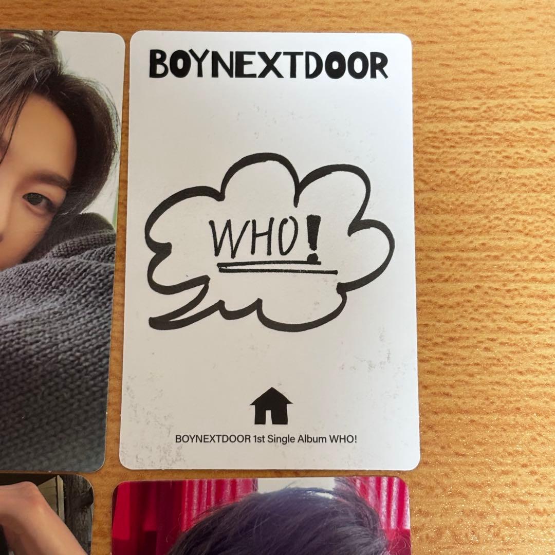 BOYNEXTDOOR ボイネク ボネクド ソンホ トレカ