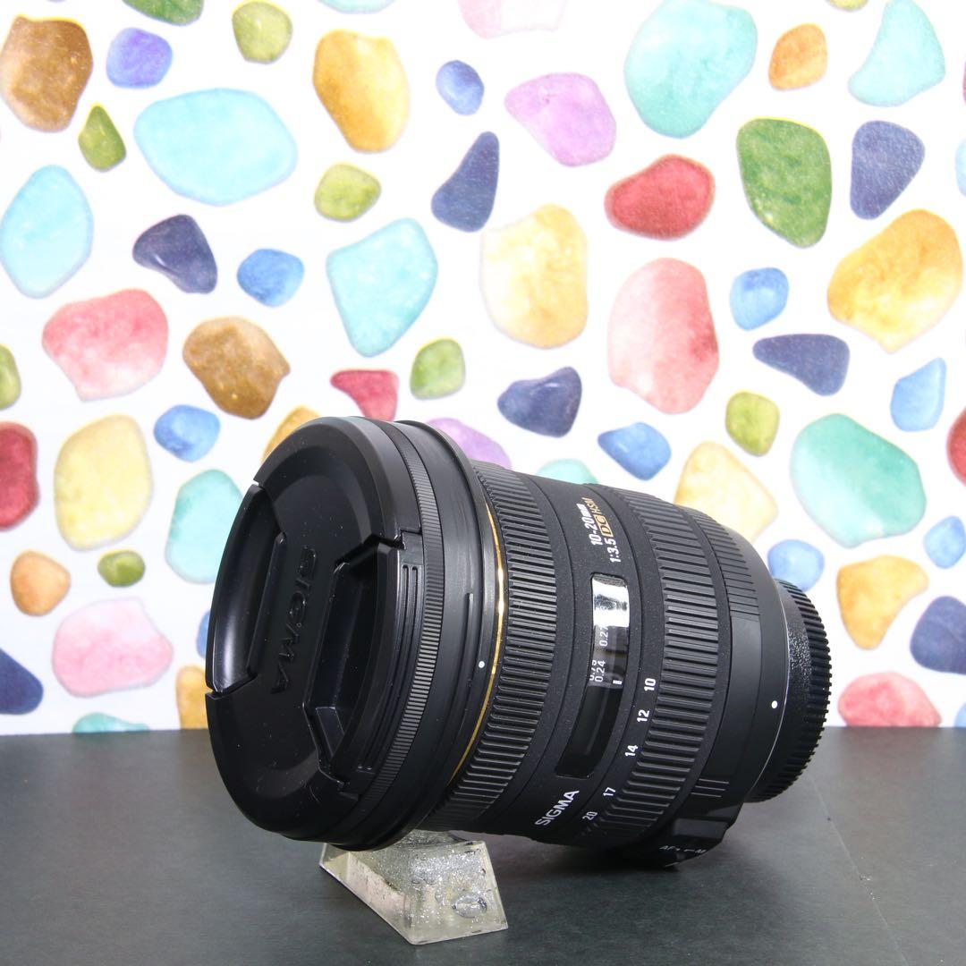 ♥︎超広角レンズ ◇SIGMA 10-20mm F3.5 HSM ニコン ◇美品
