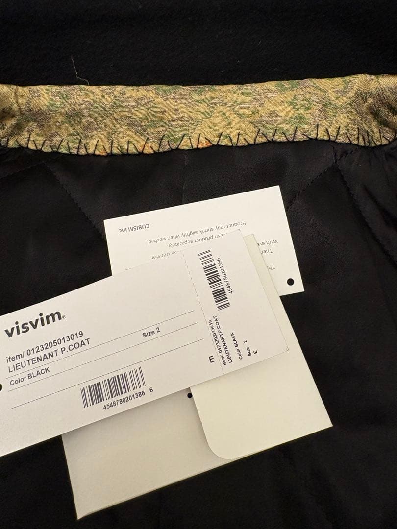 美品VISVIM ヴィスヴィム23AW LIEUTENANT P.COAT #2