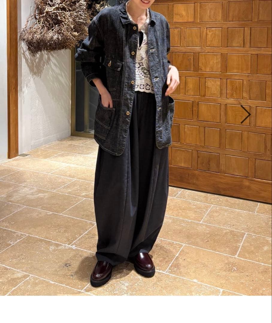 tora　新品タグ付き　カレンソロジー　カバーオールジャケット　ネイビー