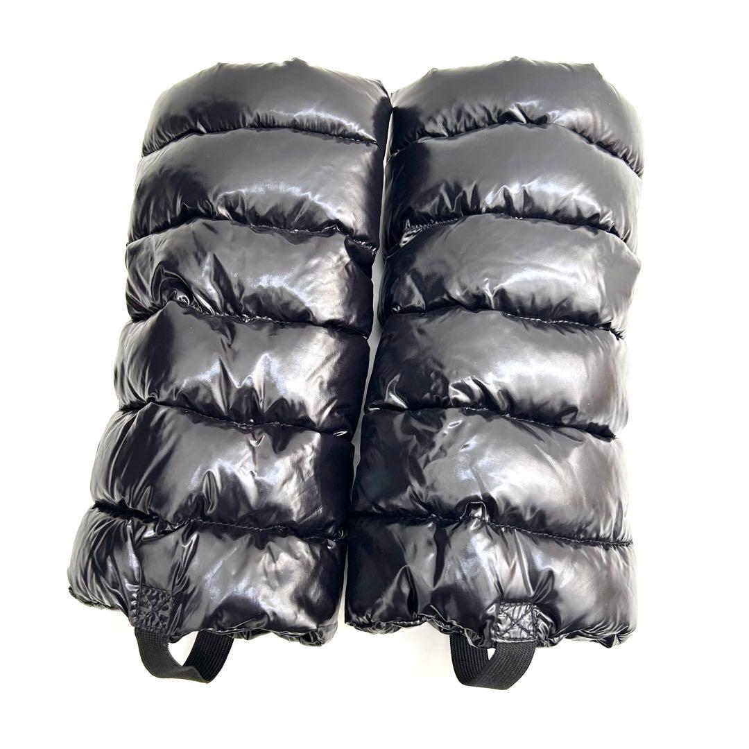 【中古良品】正規店購入品 モンクレール ダウン レインブーツ ブラック 24cm