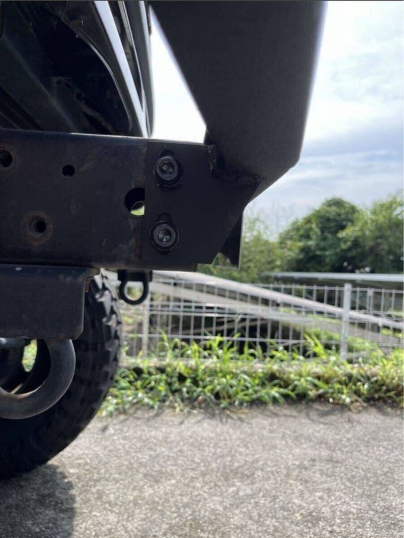 ランクル78 プラド 70 ランクルワンオフ クロカン フロント バンパー