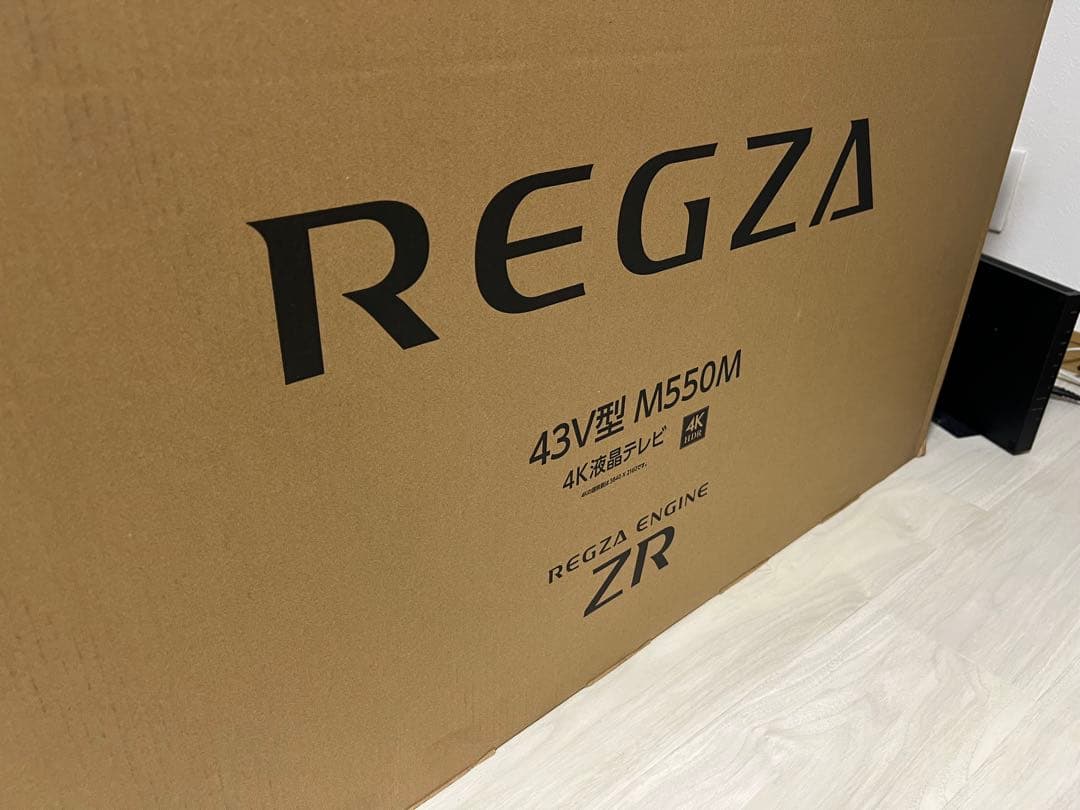 【新品未開封】REGZA 43インチ液晶テレビ 43M550M