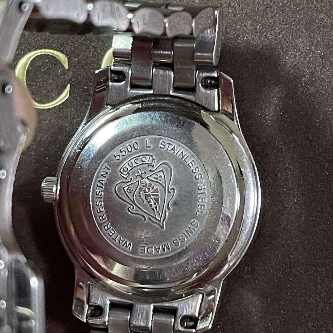 GUCCI 腕時計 ステンレススチール 5500L レディース