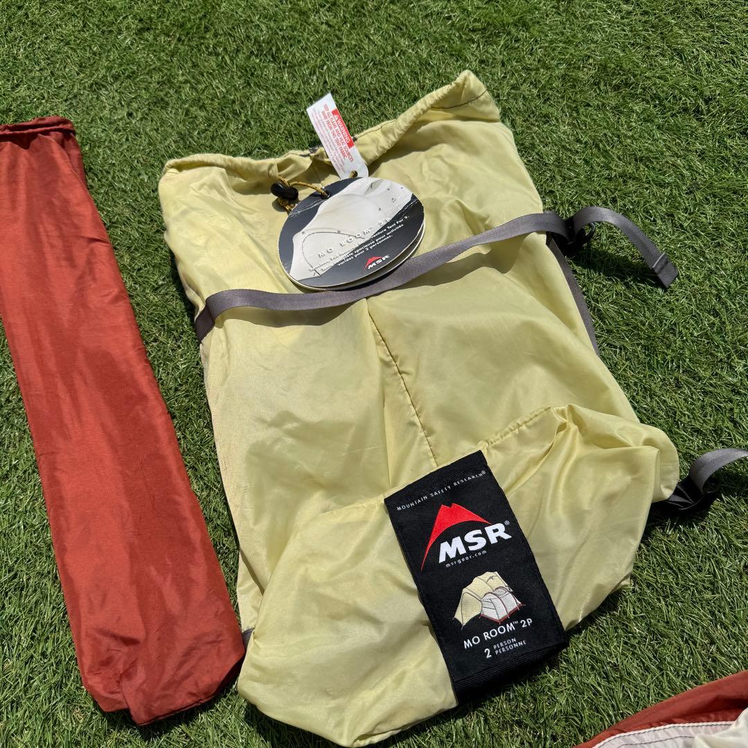 希少　MSR モールーム2P フットプリント　タグ付き