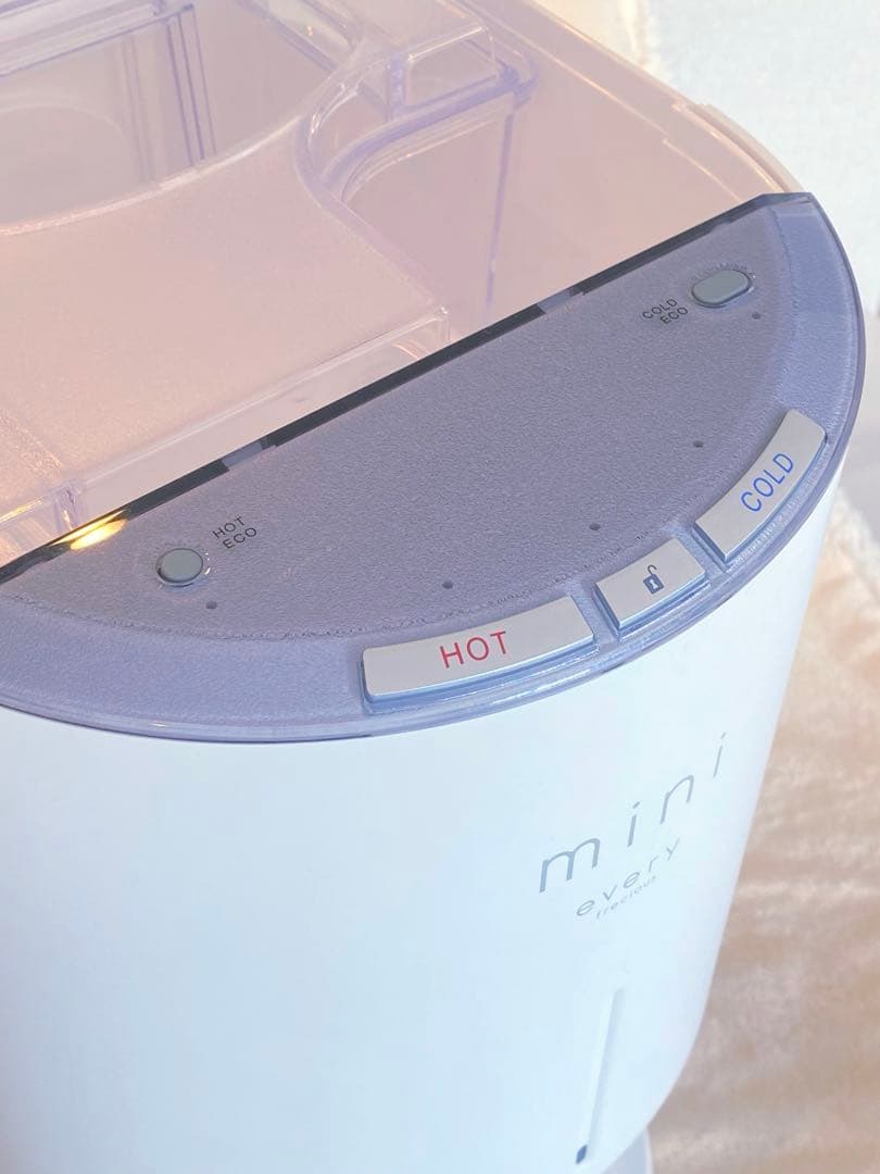 【美品】ウォーターサーバーevery frecious mini フィルタ2個付