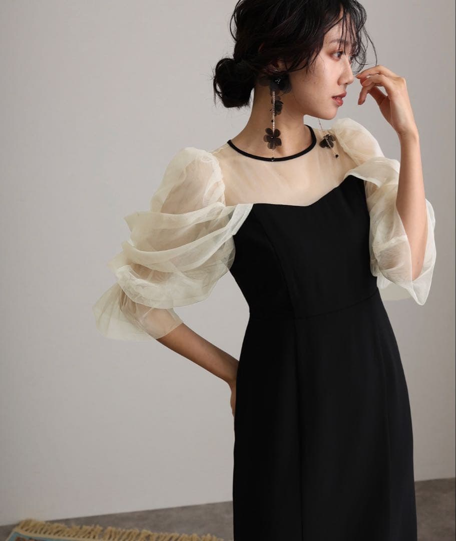 atlo オケージョンドレス パーティードレス M