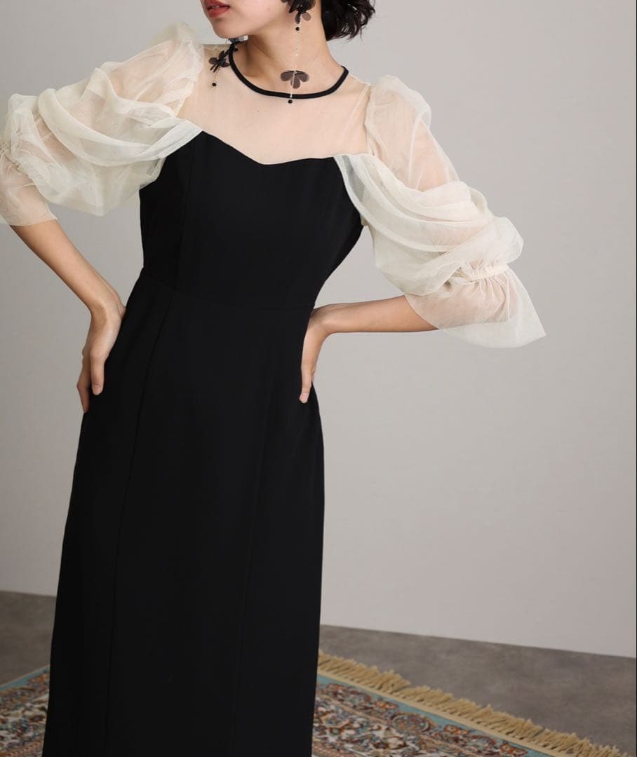 atlo オケージョンドレス パーティードレス M