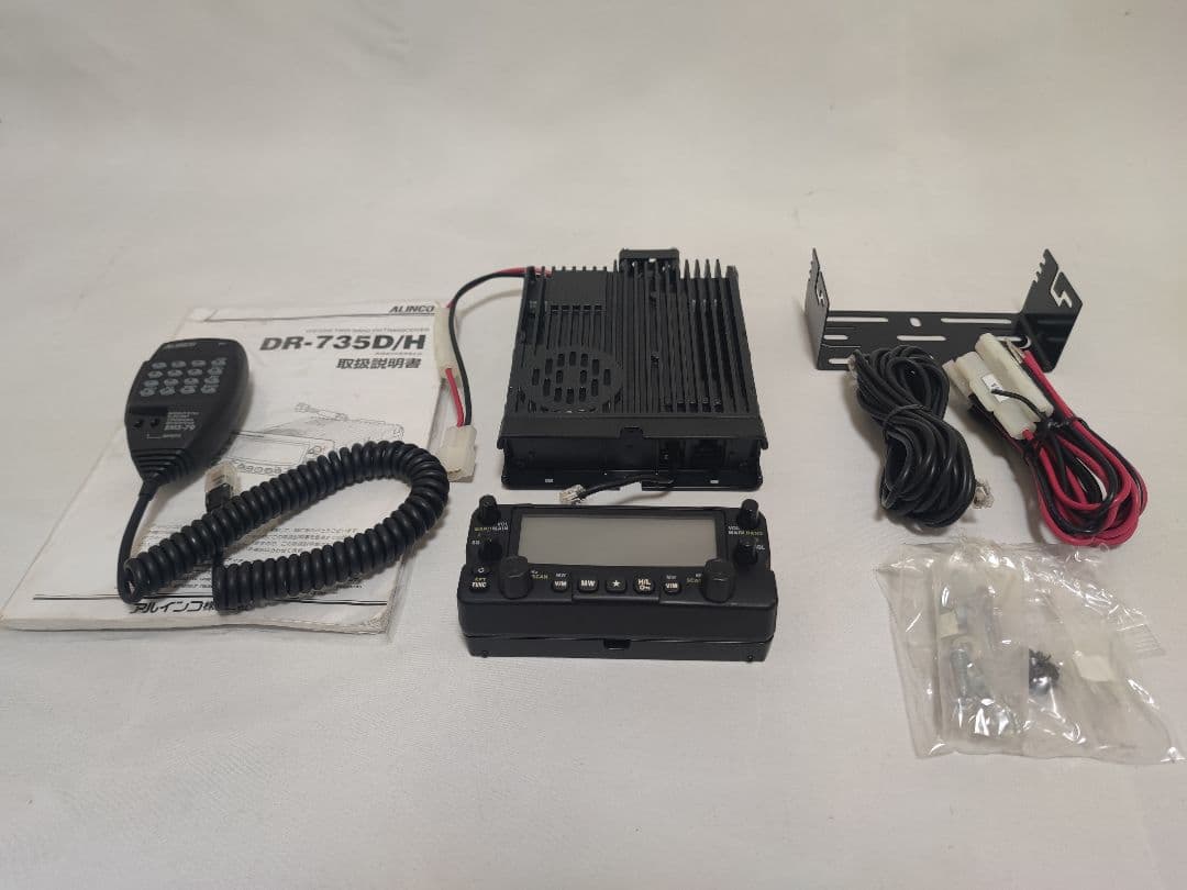 アルインコ アマチュア無線機 DR-735D、EMS-79、EDS-30