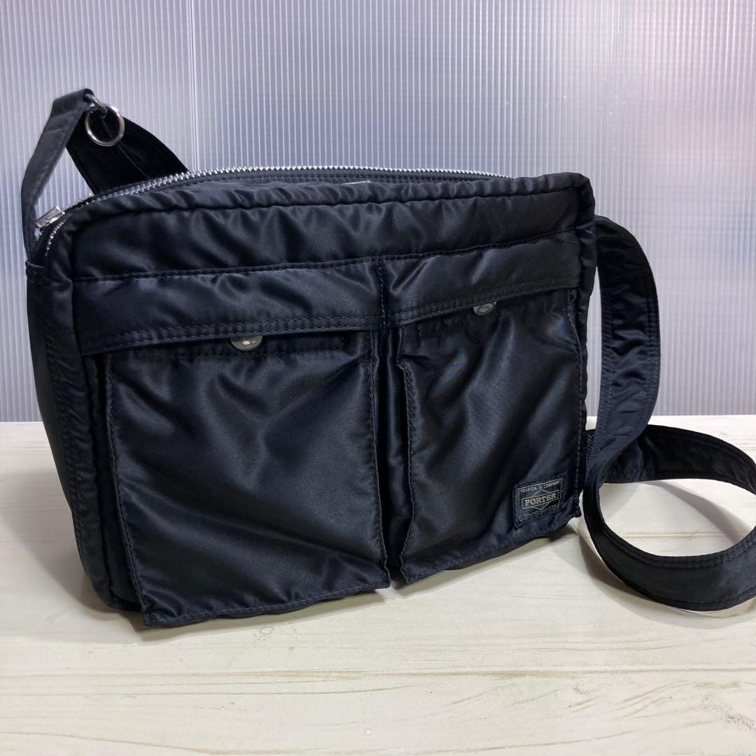 ⭐︎美品⭐︎ポーター タンカー Lサイズ 2層式 ショルダーバッグ ナイロン 黒