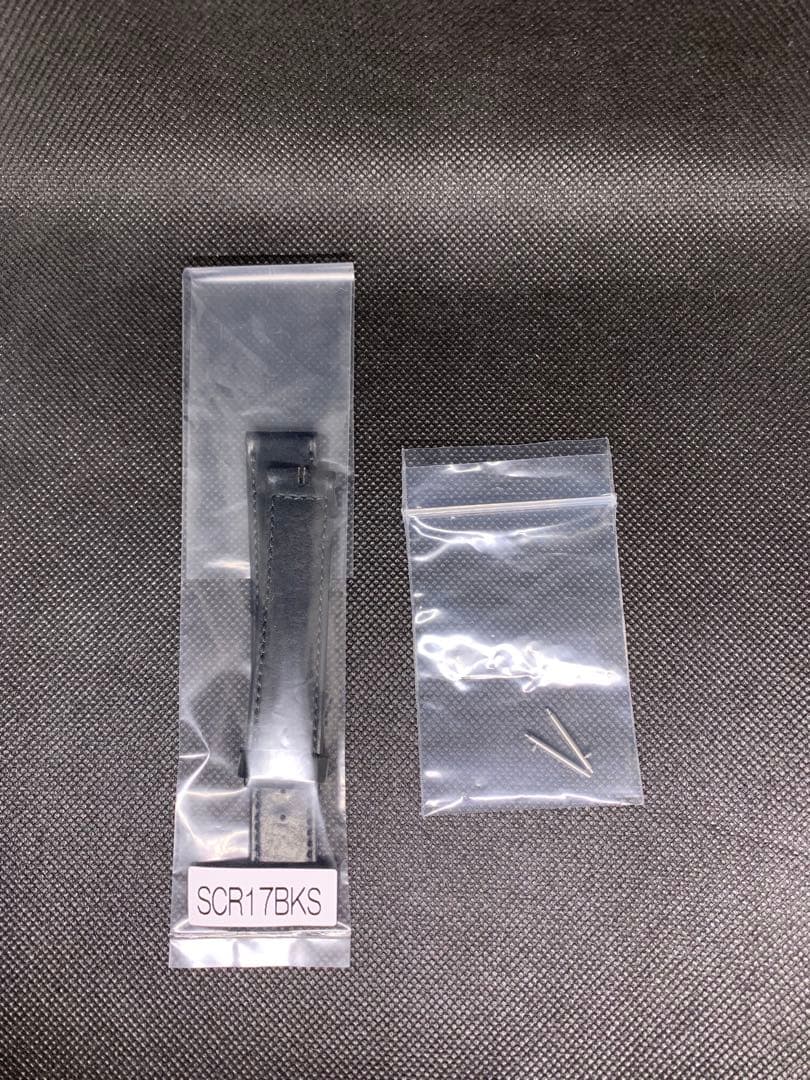 未使用　ノモス　NOMOS 純正　コードバン　ベルト　17mm ストラップ