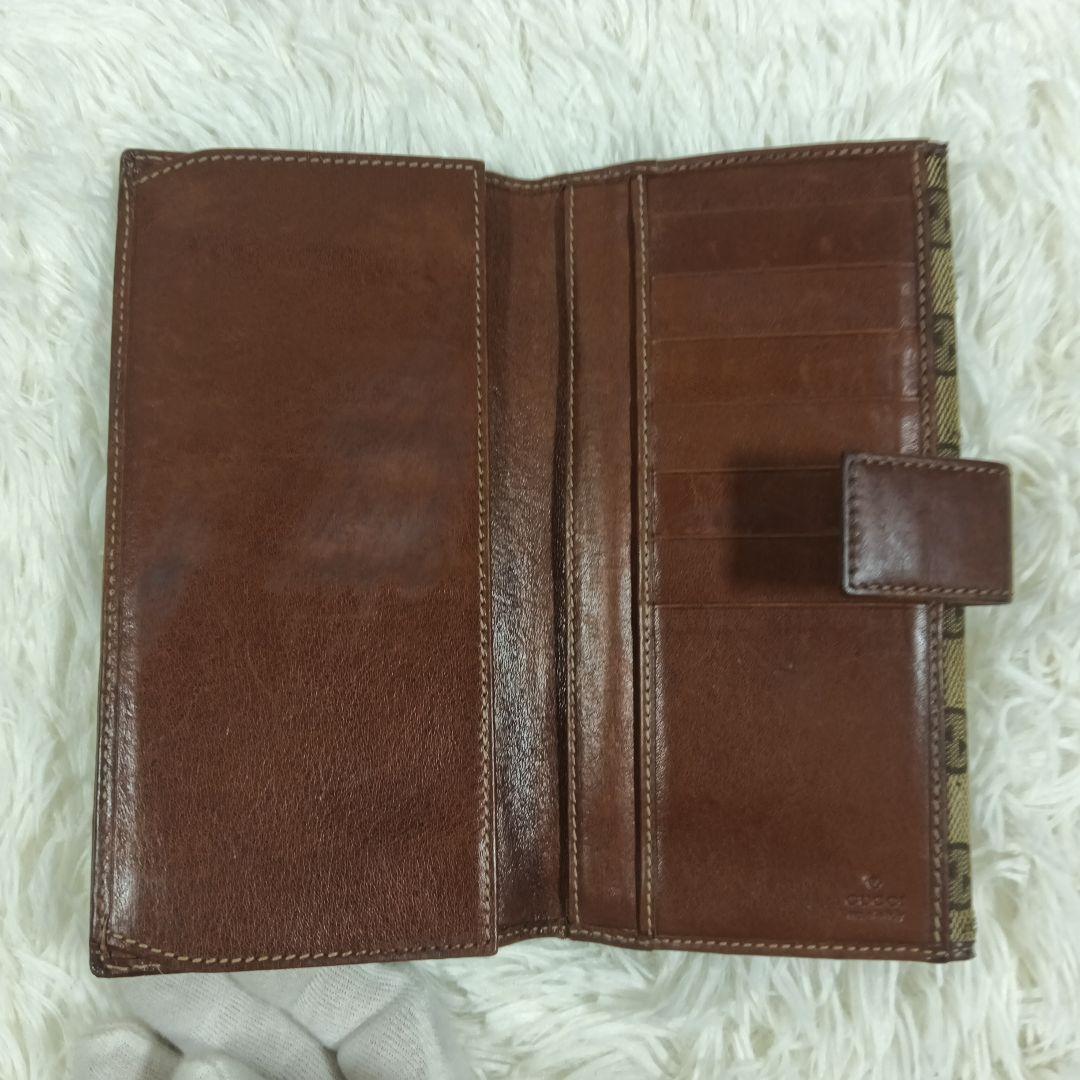 【GUCCI】グッチ　長財布　財布　ホースビット　GGキャンバス ✨