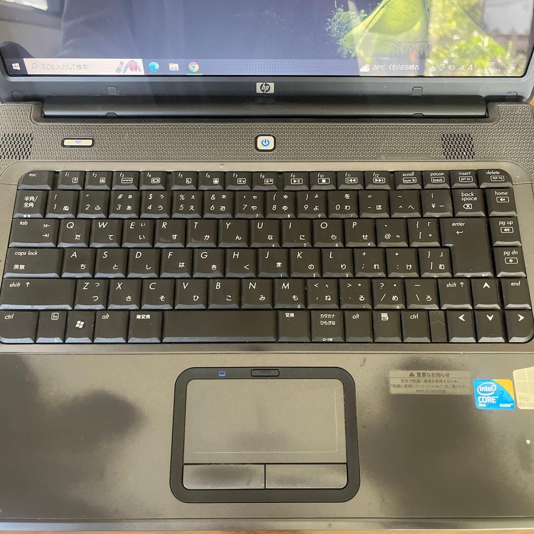 ノートパソコン15.4インチ　hp G7000