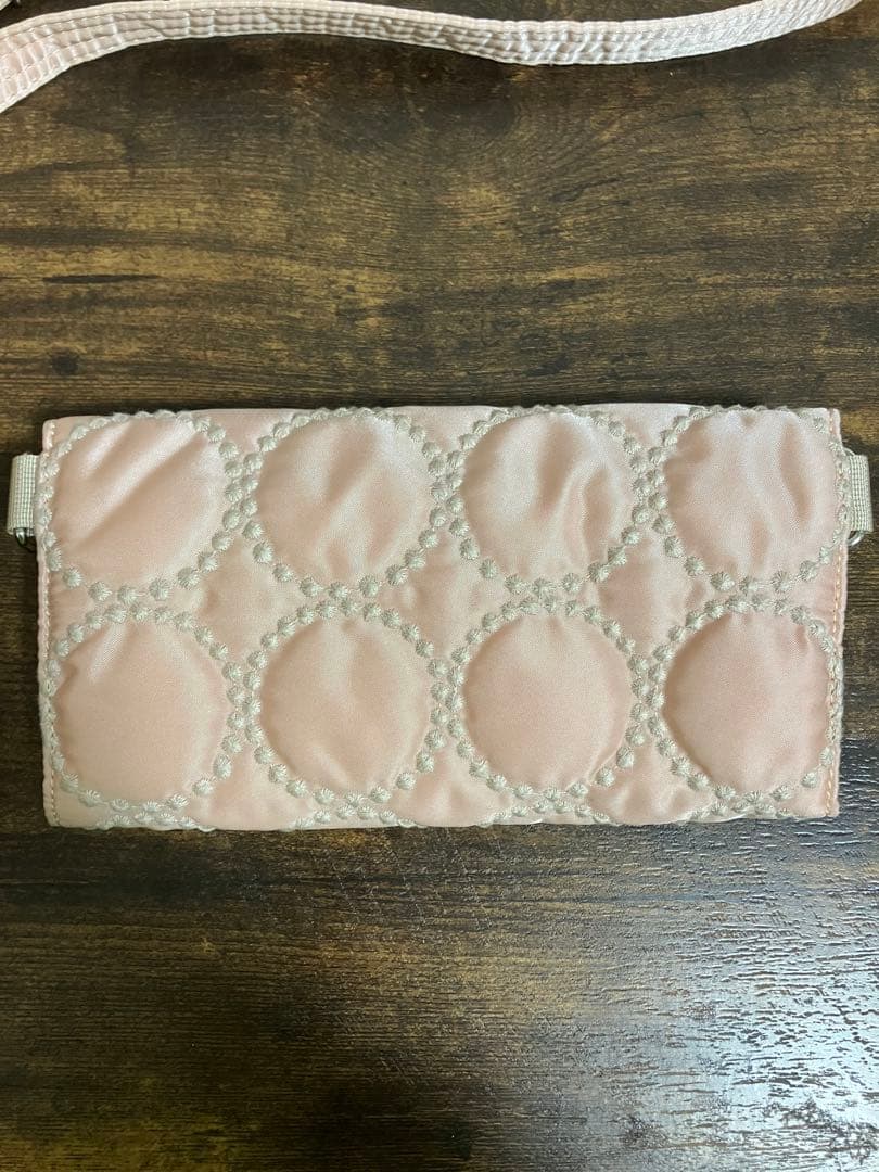 ミナペルホネン ポーター ウォレット ショルダーバッグ タンバリン