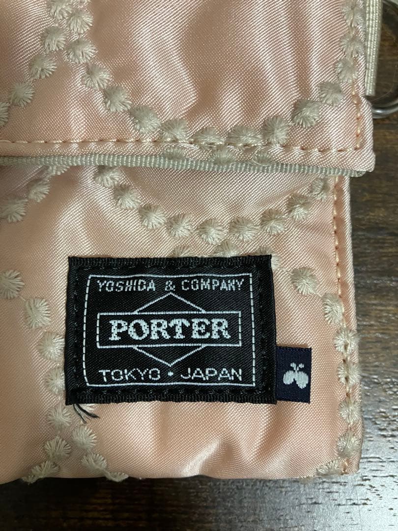 ミナペルホネン ポーター ウォレット ショルダーバッグ タンバリン