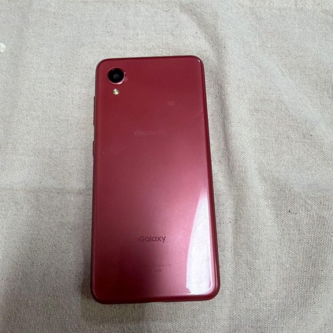 Galaxy スマートフォン 赤 SC-56B SIM解除済み