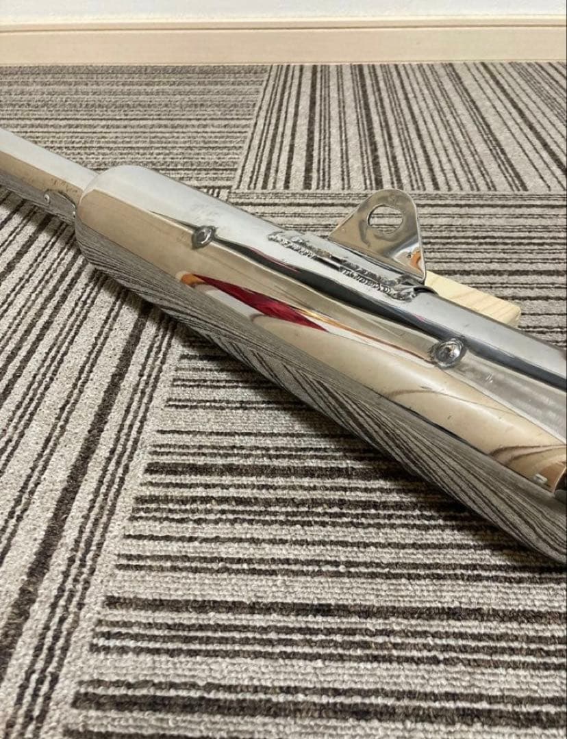 SR400ペイトンプレイス製キャプトンマフラー(SP-052) JMCA