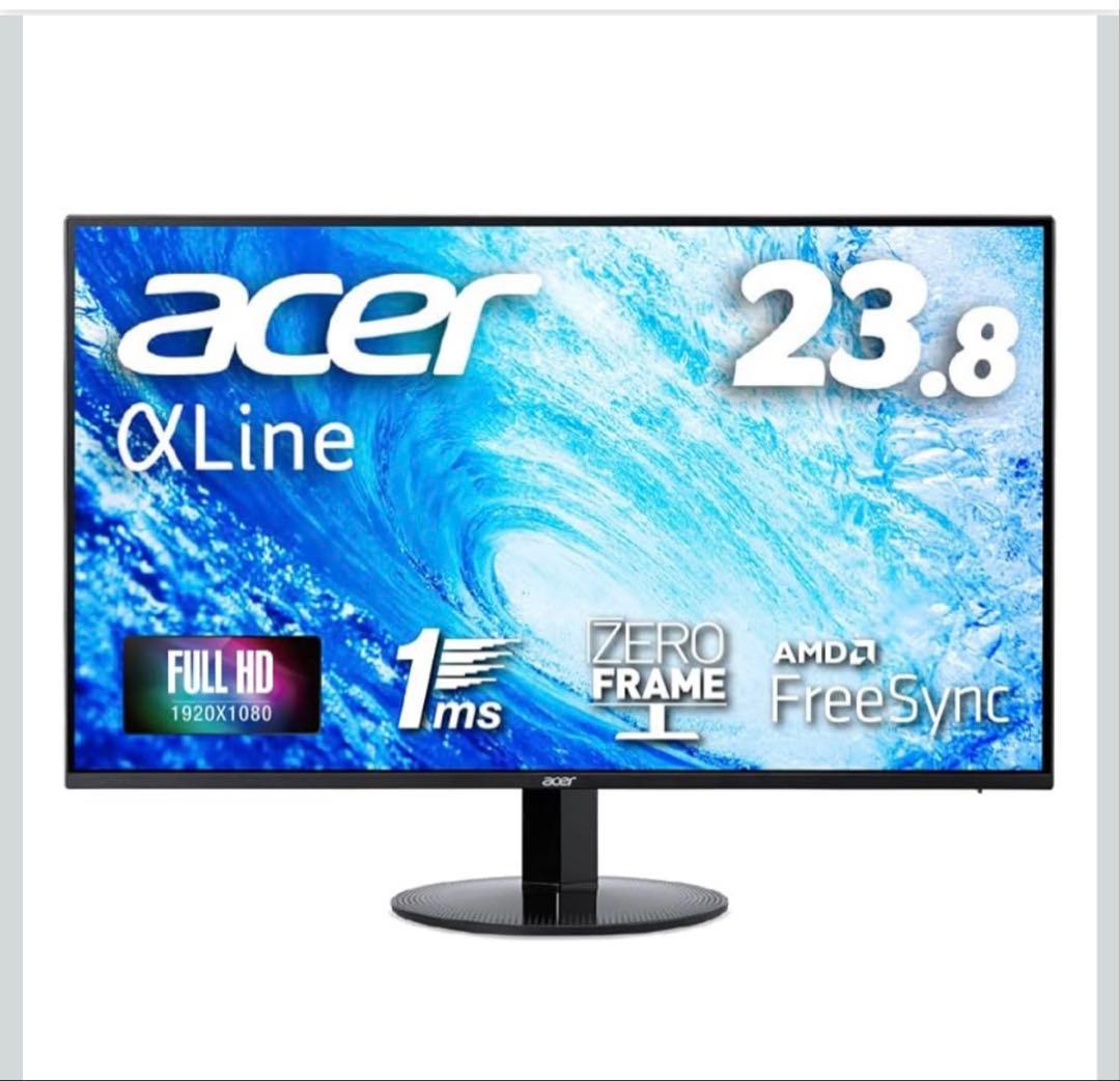 acer AlphaLine 23.8インチ フルHD モニター