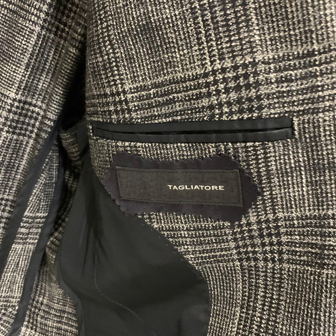 23日以降発送TAGLIATORE　ジャケット　グレンチェック　46