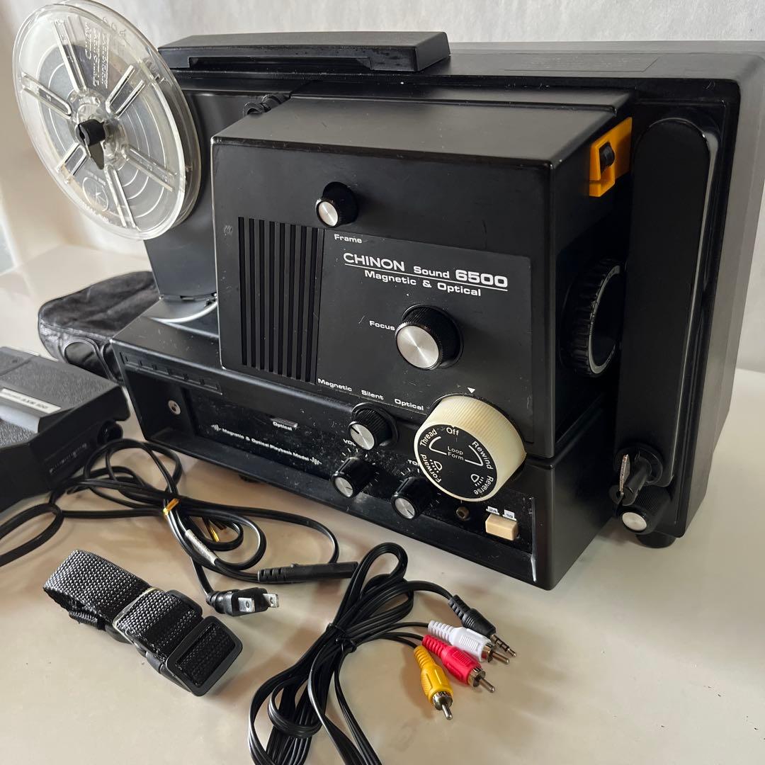 CHINON sound6500フィルムプロジェクター & Fujica カメラ