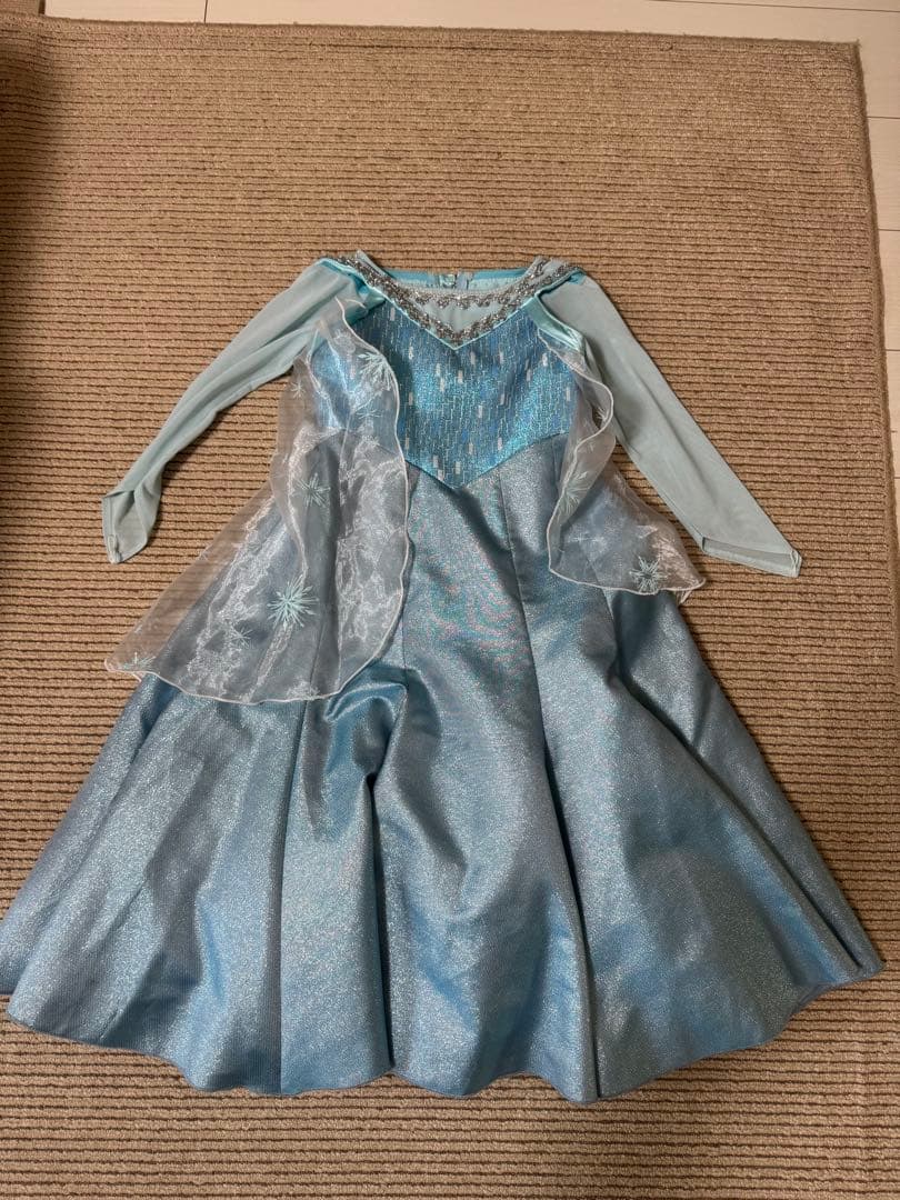 ビビディバビディブティック エルサ ドレス 120 シューズ 18cm