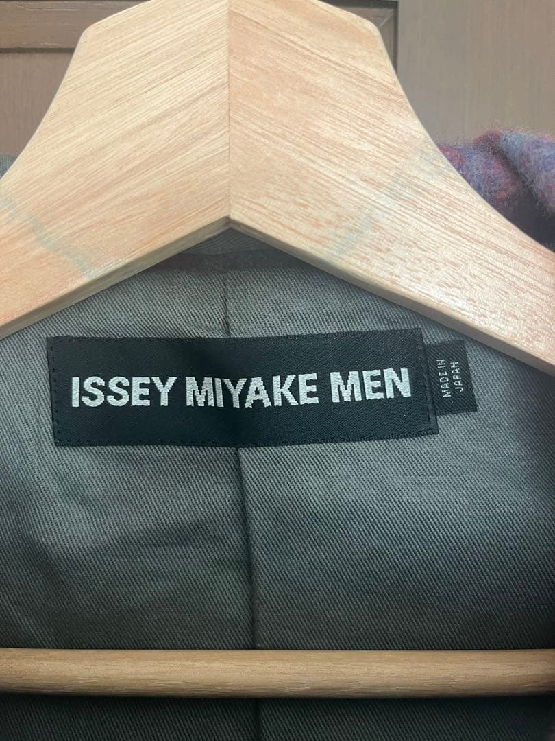 ISSEY MIYAKE MEN ダッフルコート チェック柄 Lサイズ