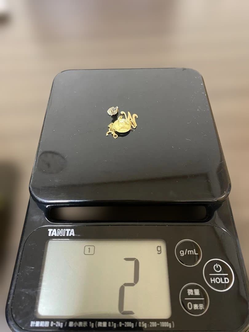 k18 18金　刻印あり2g k24 ゴールド　純金