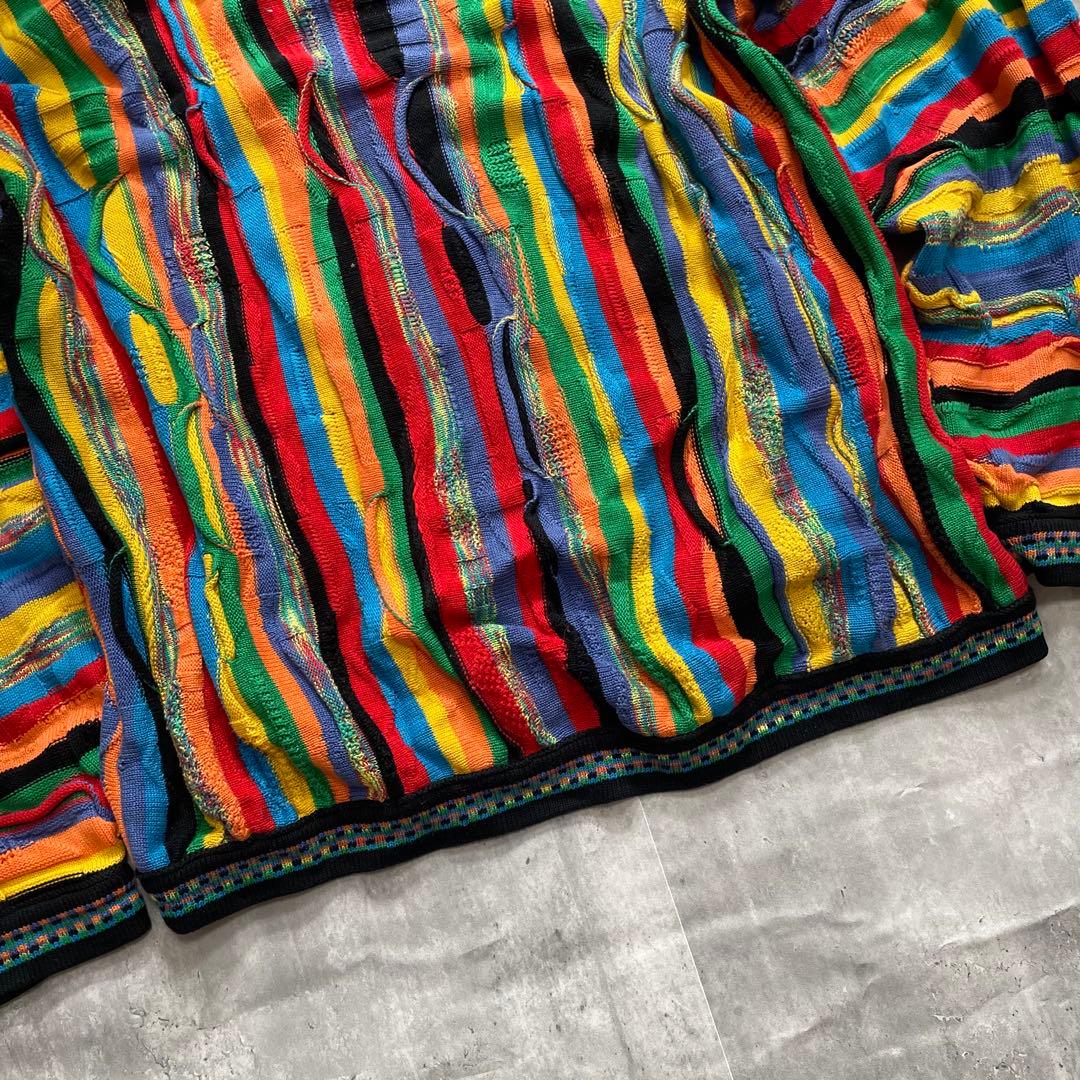 【ブルズ】 c-boy style COOGI風 3Dニット デニムパンツ