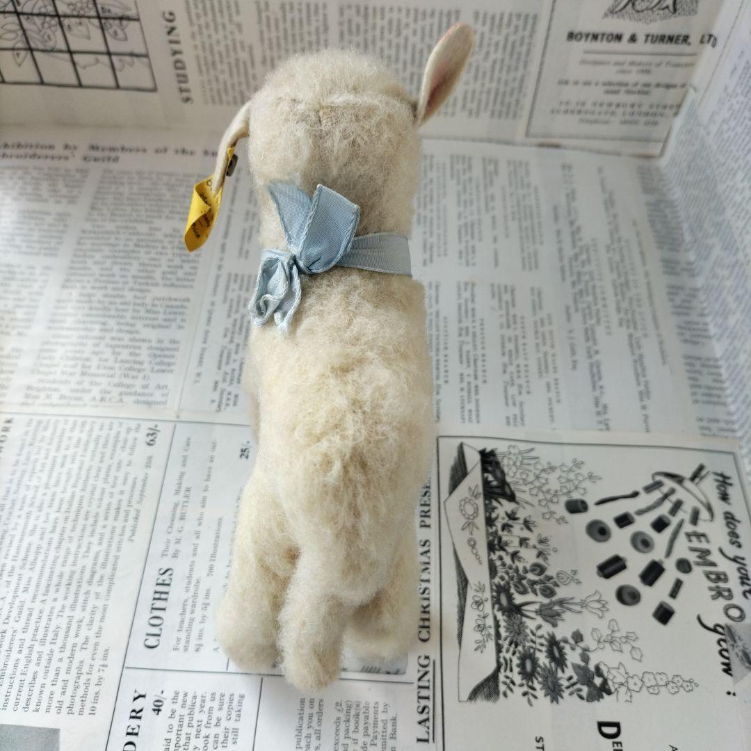 ビンテージ　シュタイフ　Lamby 羊 １４cm