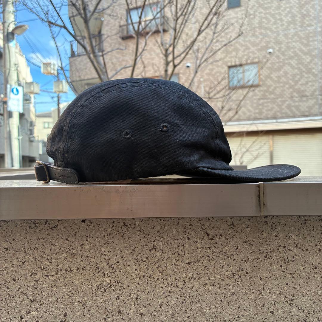 Supreme × MM6 Painted Camp Cap ブラック 完品