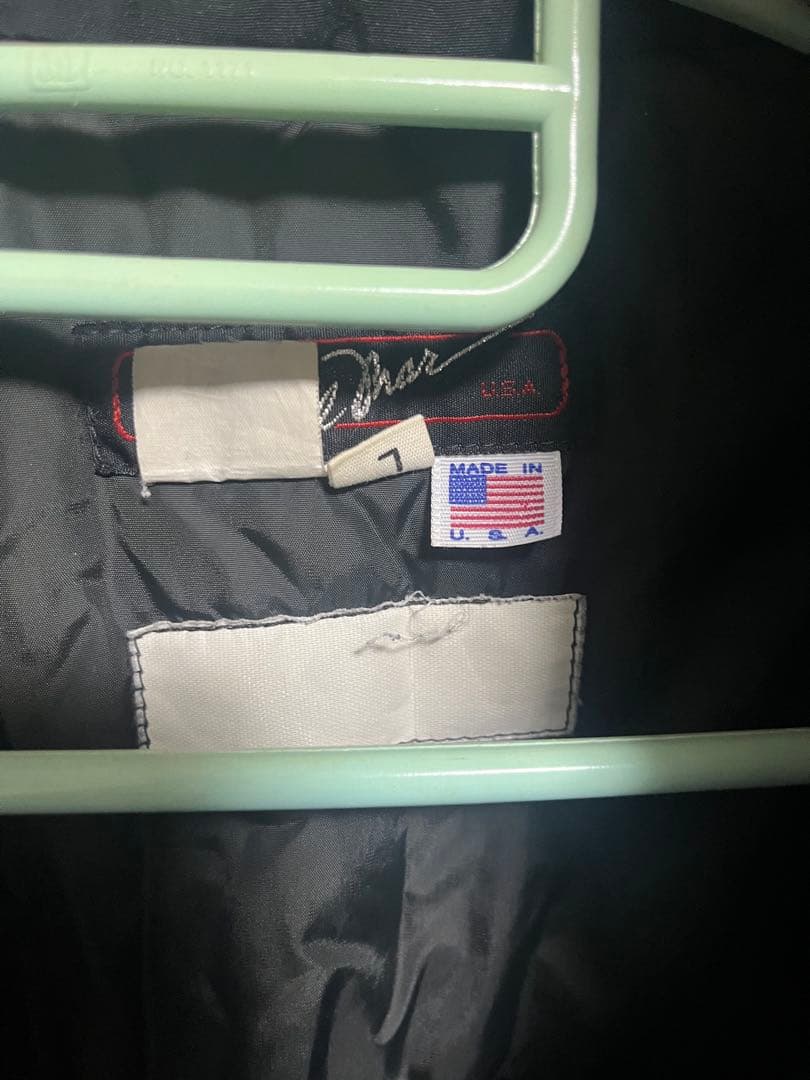 AL MAR USA ブラック ミリタリージャケット サイズ7