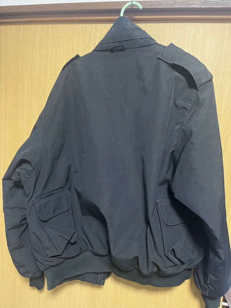 AL MAR USA ブラック ミリタリージャケット サイズ7