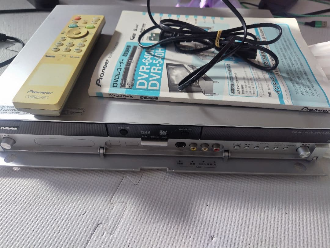 Pioneer DVR-540H DVDレコーダー