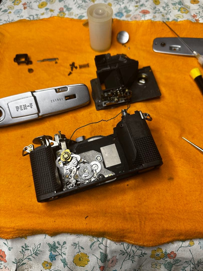 OLYMPUS pen Ｆ　完動品　ボディのみ　NO251961 分解整備済み