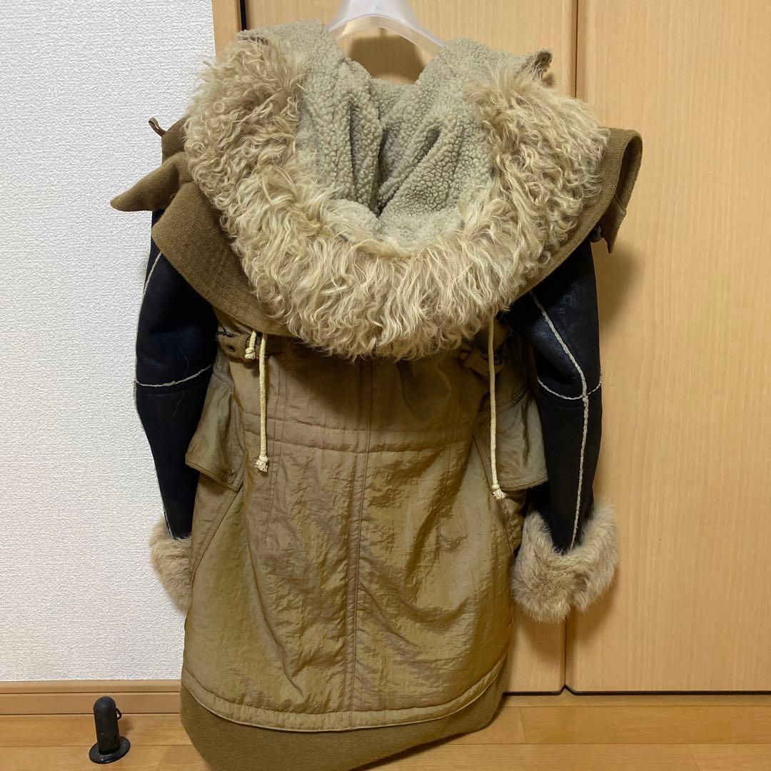 【水玉】COOLATIQUESフード付きモッズコート