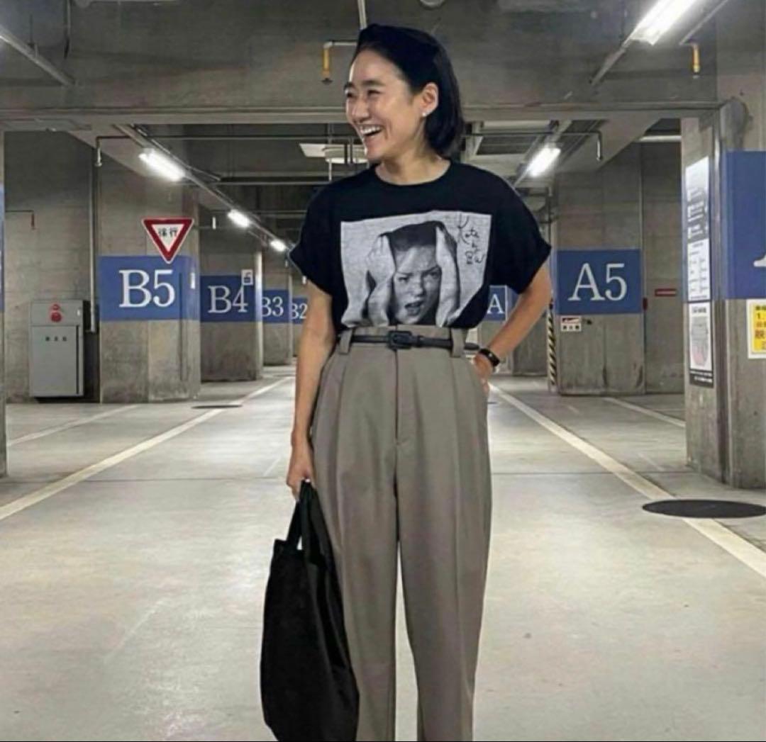 COUDRE★金子綾☆ブラックレザーベルト フリーサイズ