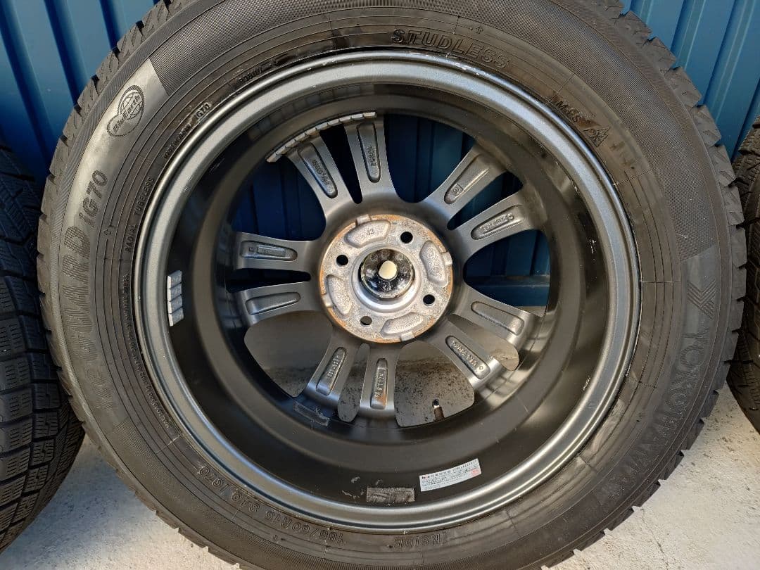 良品 185/60R15 2021 22年製 ヨコハマ スタッドレス 2本分①