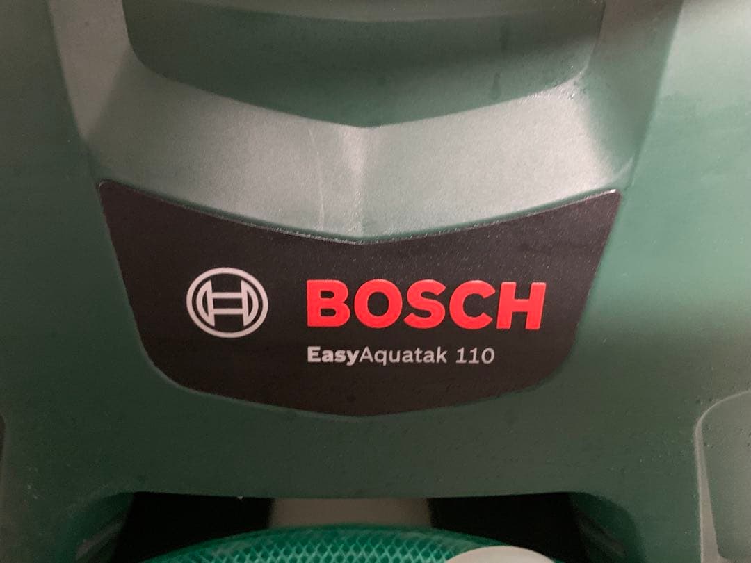 BOSCH ボッシュ EA110 高圧洗浄機　回転洗車ブラシ付き