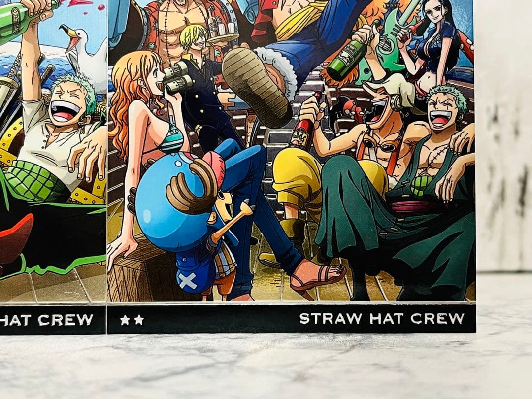 ルフィ海賊団 麦わらの一味 ワンピースカード ONE PIECE