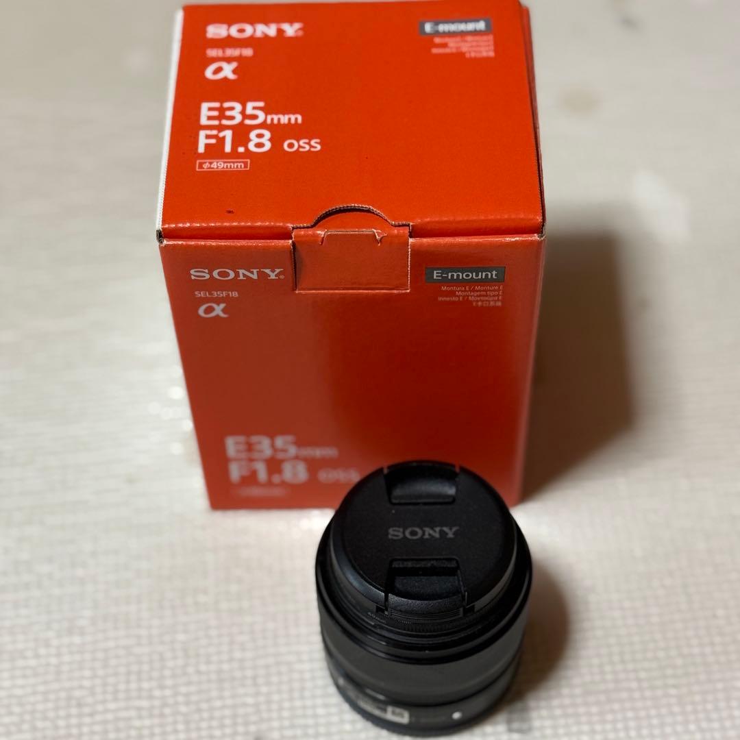 値下げしました！SONY E35m F1.8 oss SEL35F18