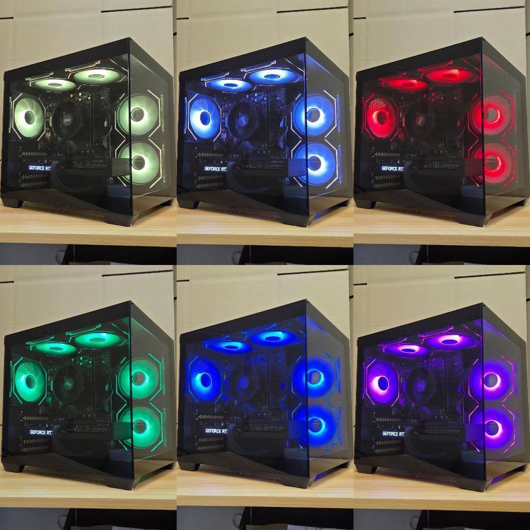 新品パーツ RTX4070ti Ryzen7 5700X ゲーミングPC３