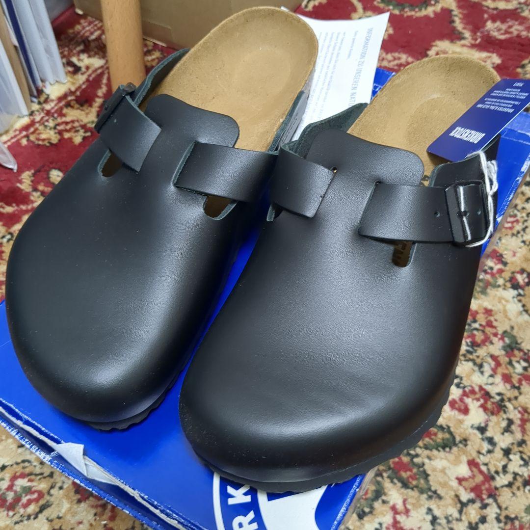 BIRKENSTOCK Boston BS ブラック 42 ボストン 27cm