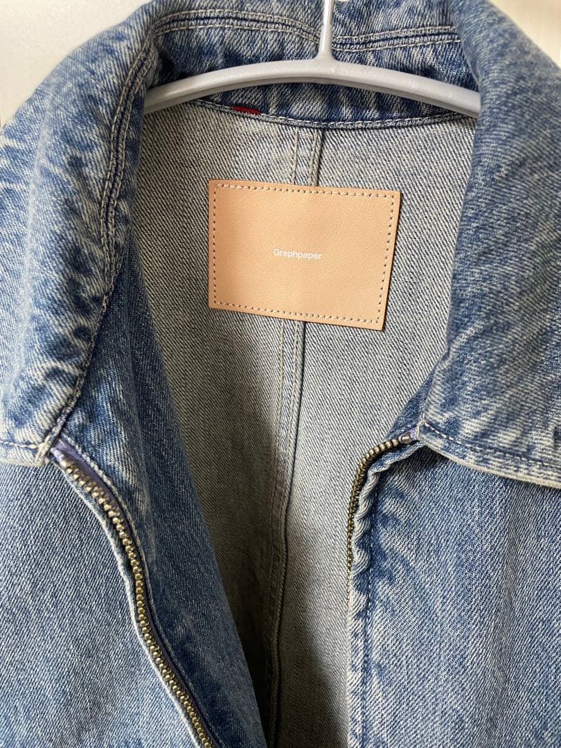 Graphpaper Selvage Denim Zip Jacketレディース