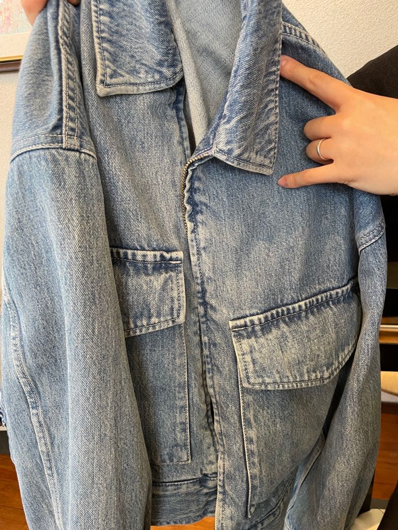 Graphpaper Selvage Denim Zip Jacketレディース