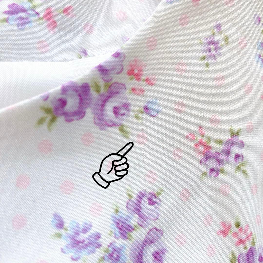 ラベンダー×花柄 120size セレモニー 入学 卒園 発表会 フォーマル