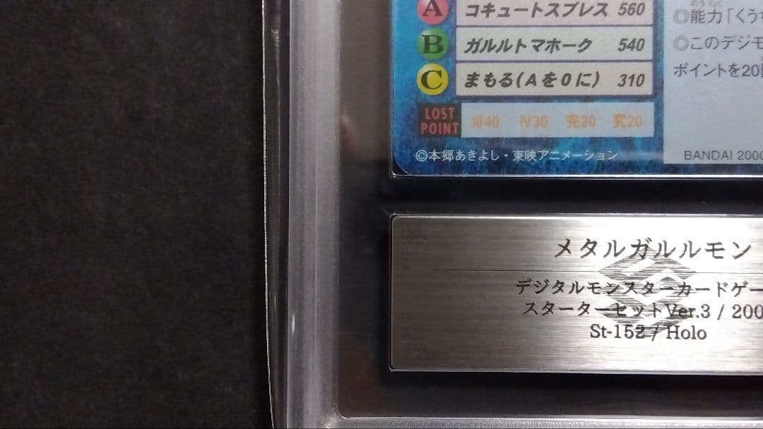 【ARS9】「メタルガルルモン」旧裏 HORO デジモンカード