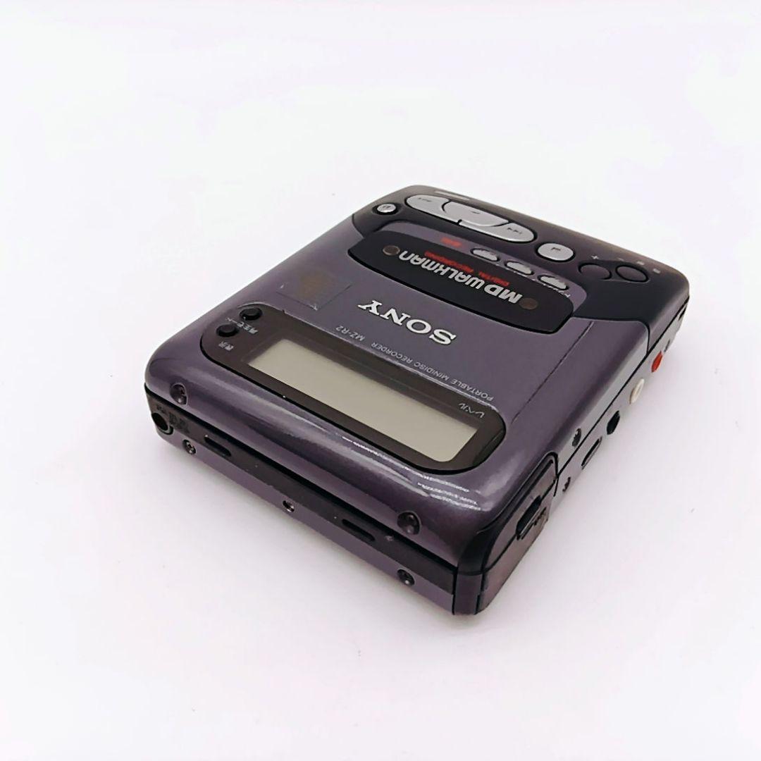【レトロ】SONY MDウォークマン MZ-R2 通電・液晶表示確認済み
